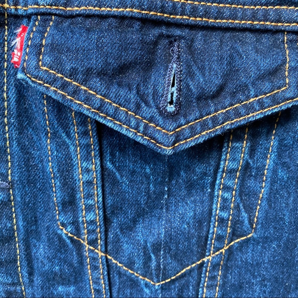 Levi’s Denim Trucker Jean Jacket - Picture 5 of 13